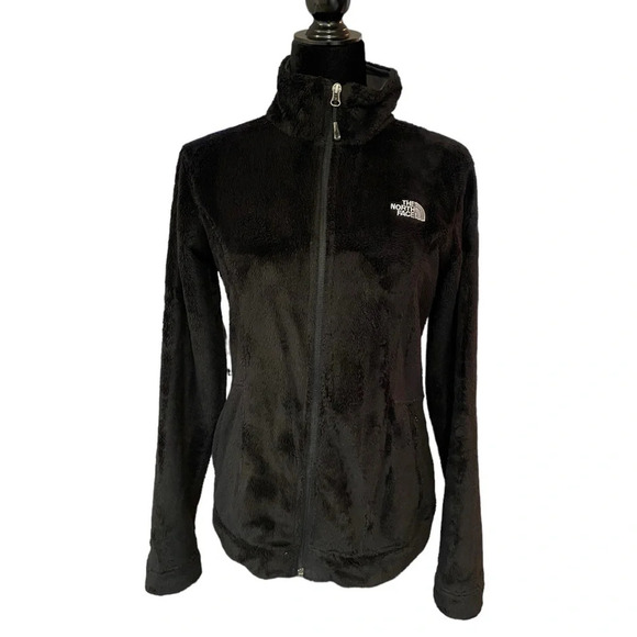 The North Face Women's Shadow Luxe Osito Fleece Jacket Black - Picture 8 of 8